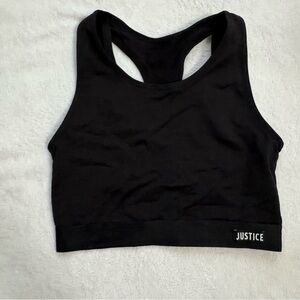 NWOT Justice oh so soft girls sports bra